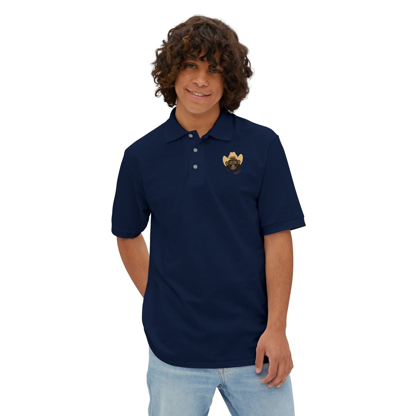 "Crease Monkey" Men's Polo