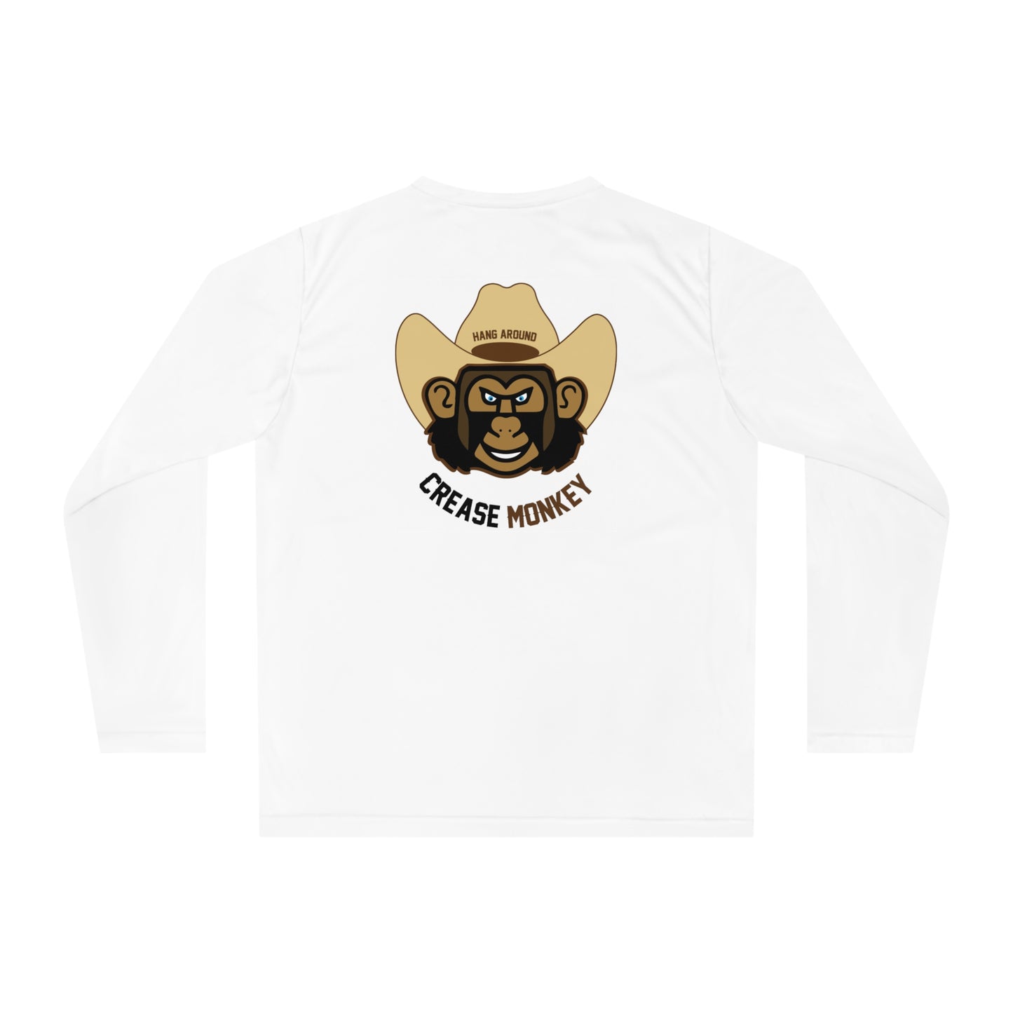 "Crease Monkey" Unisex Performance Long Sleeve Shirt