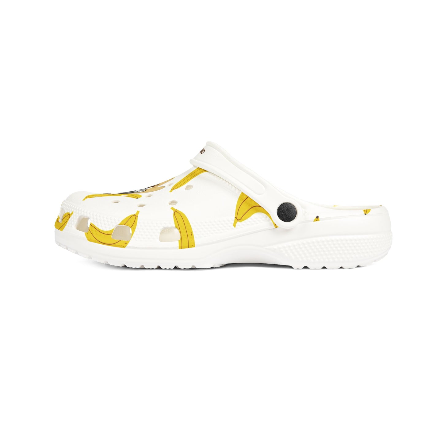 "Banana Crease Monkey" Faux Crocs