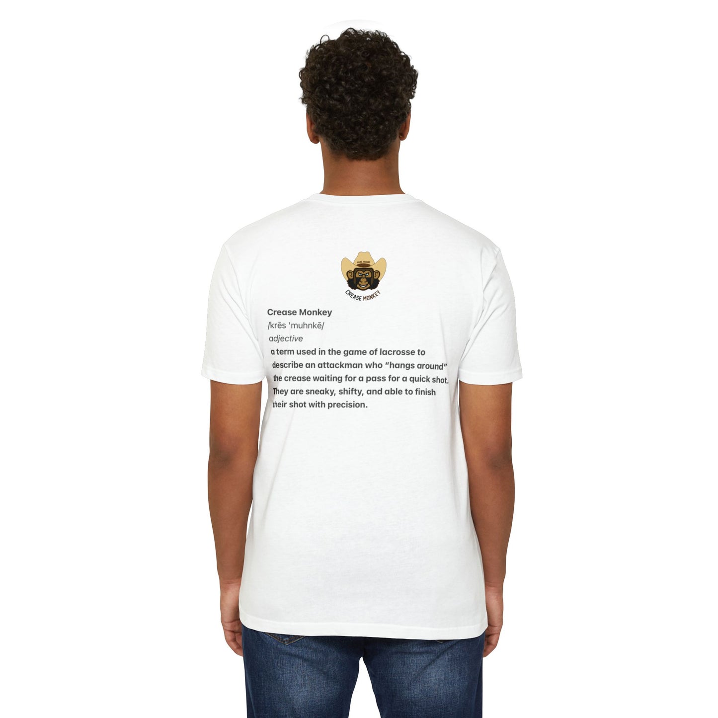 "Crease Monkey Definition" Short Sleeve Tee