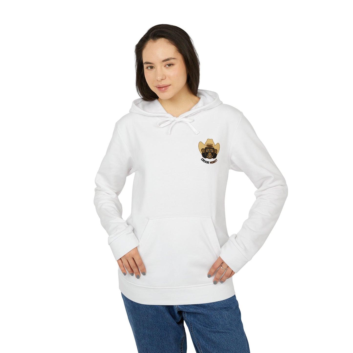 "Crease Monkey" adidas Unisex Fleece Hoodie