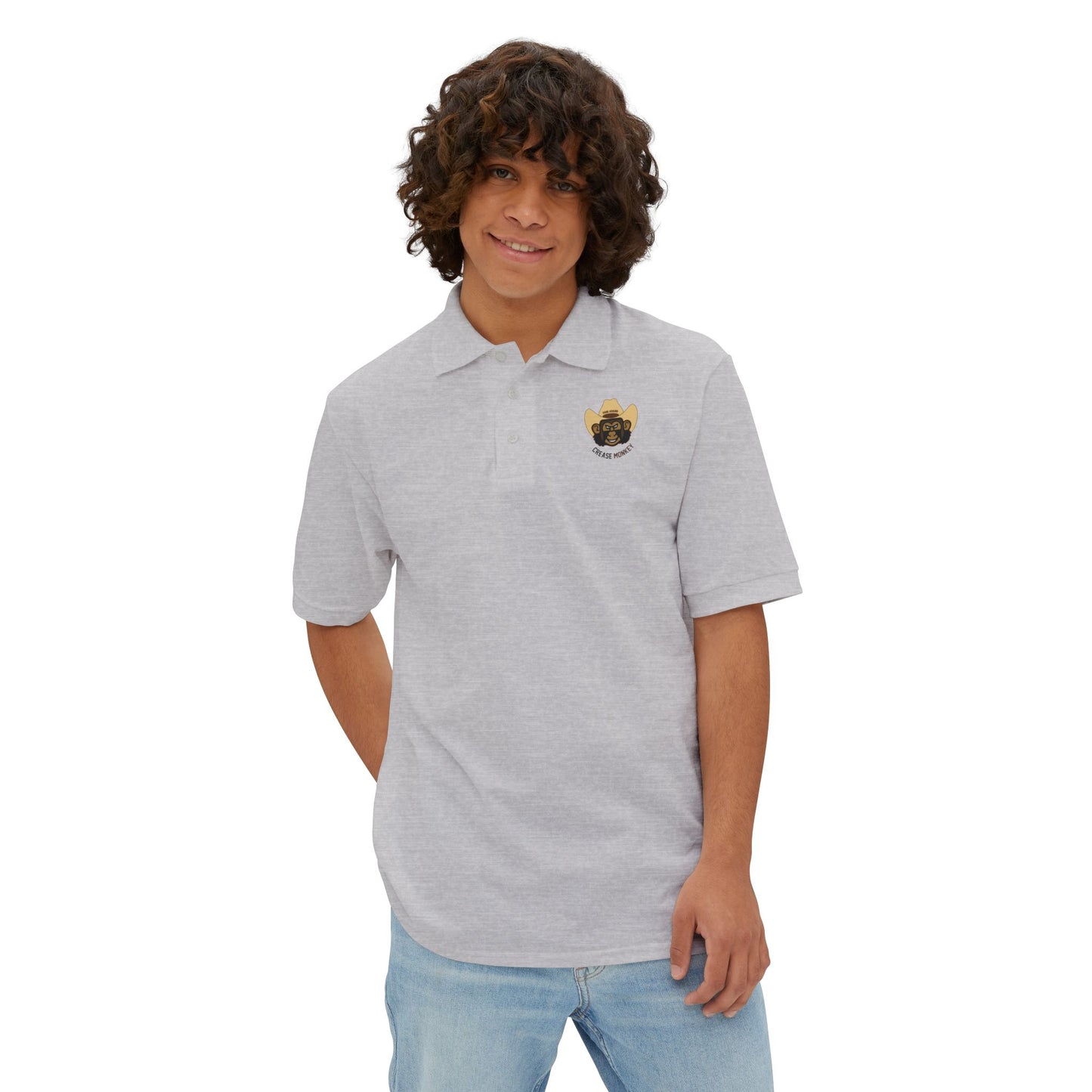 "Crease Monkey" Men's Polo