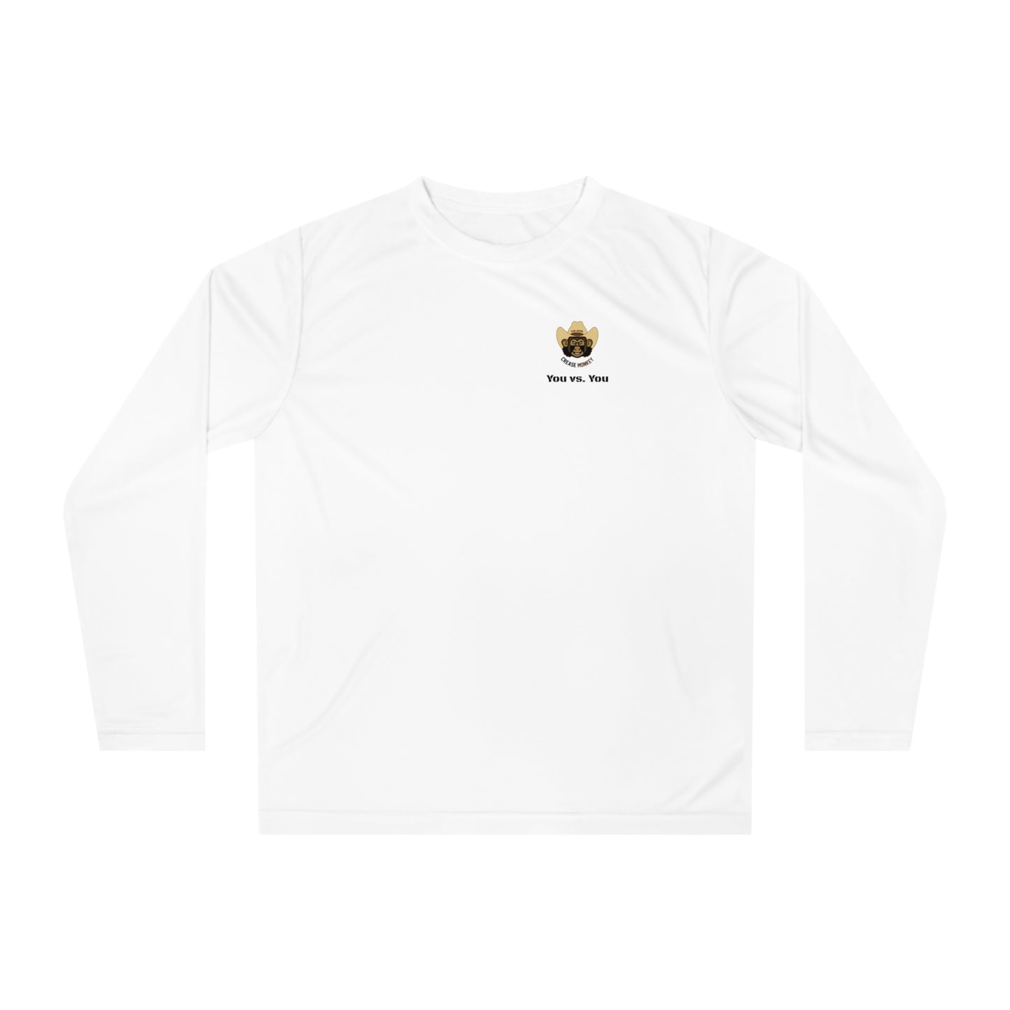"Crease Monkey" Unisex Performance Long Sleeve Shirt