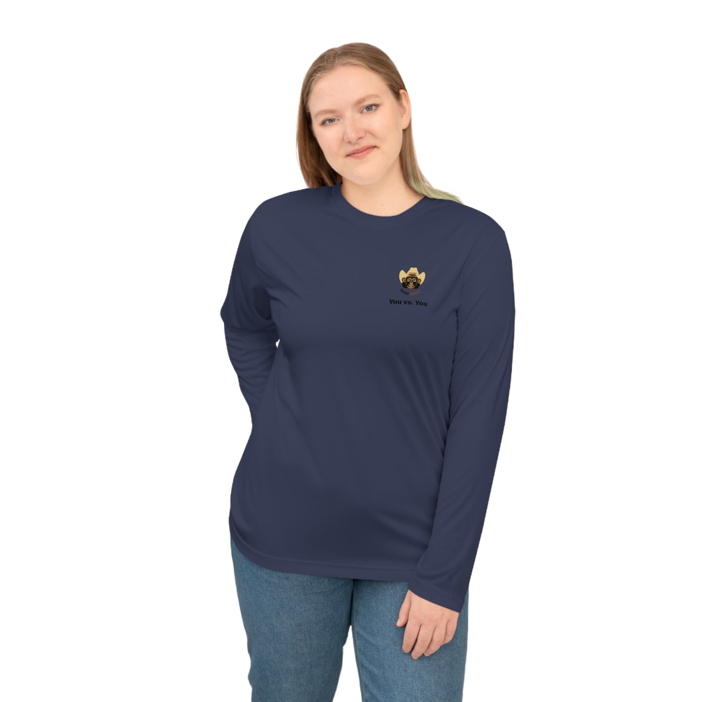 "Crease Monkey" Unisex Performance Long Sleeve Shirt