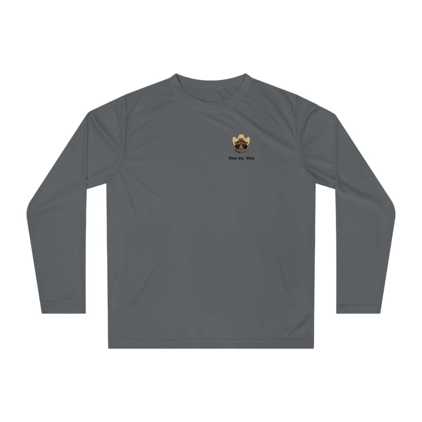 "Crease Monkey" Unisex Performance Long Sleeve Shirt