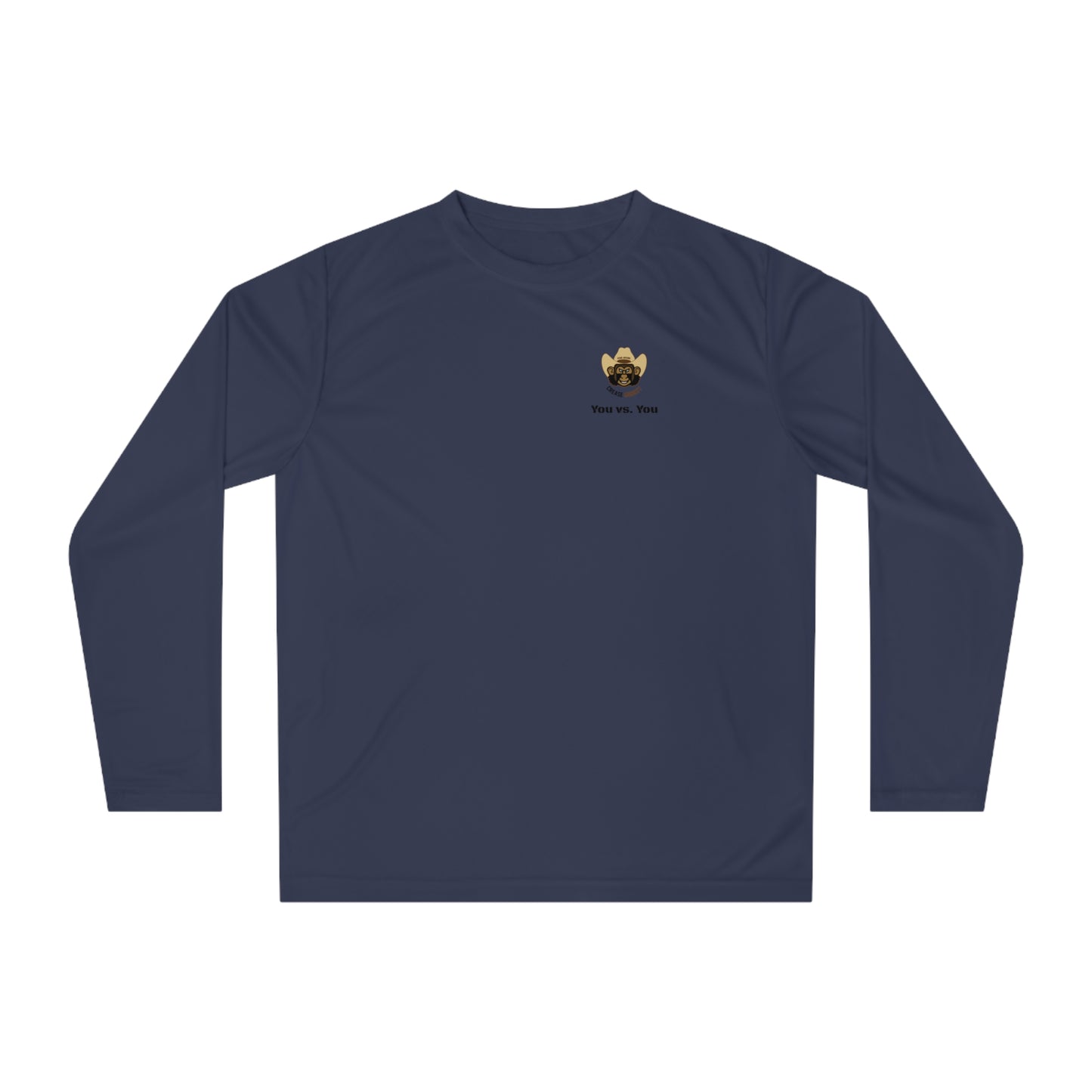 "Crease Monkey" Unisex Performance Long Sleeve Shirt