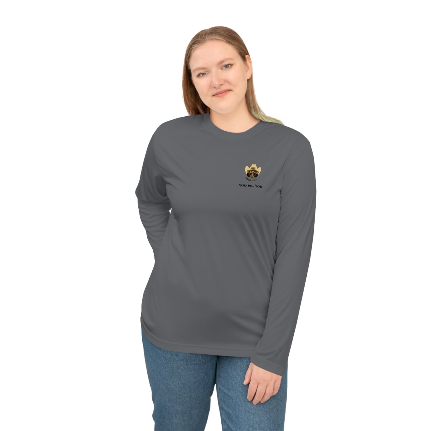 "Crease Monkey" Unisex Performance Long Sleeve Shirt