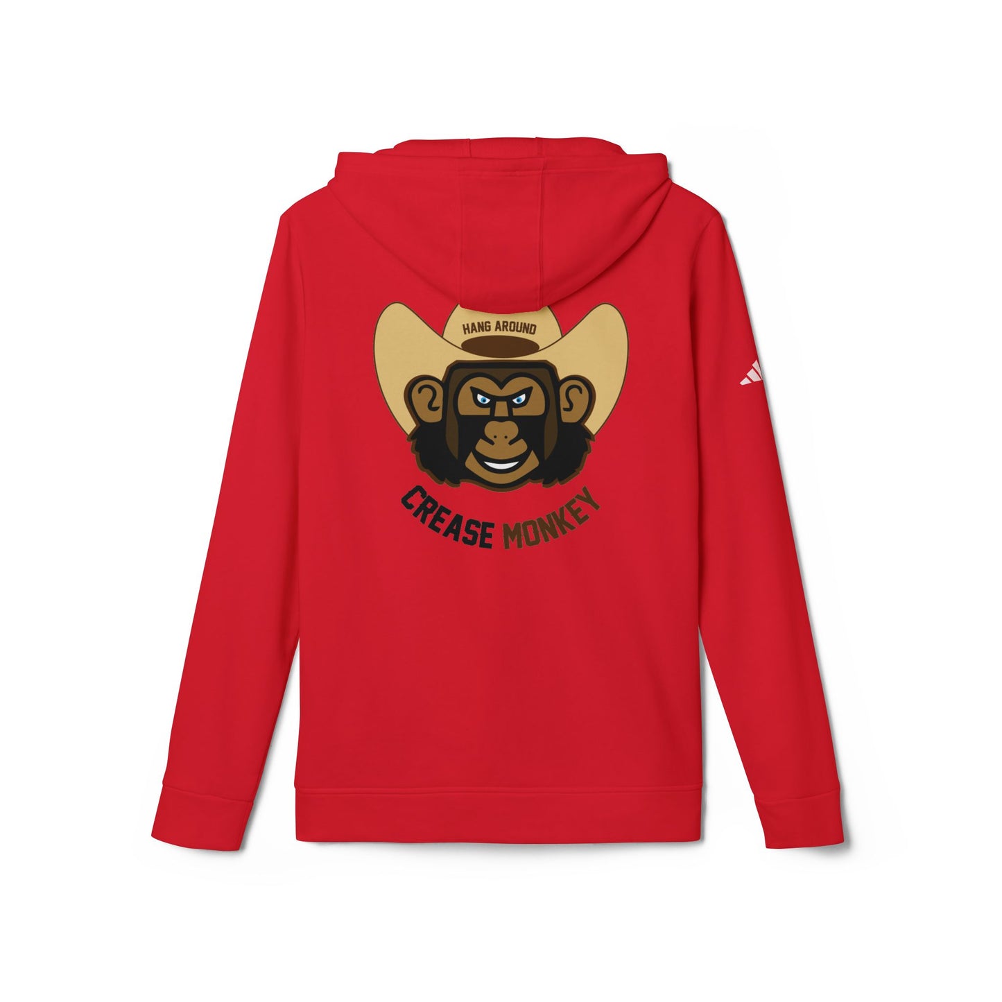 "Crease Monkey" adidas Unisex Fleece Hoodie