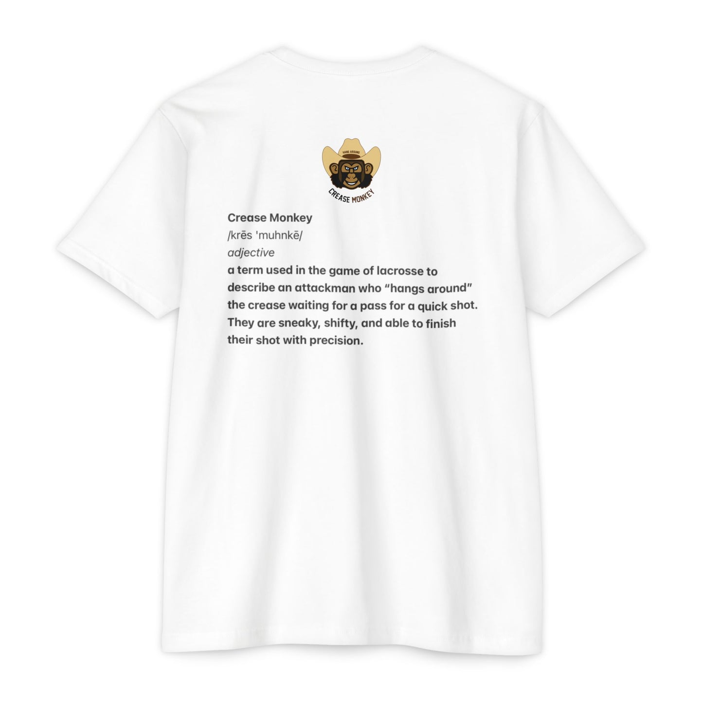 "Crease Monkey Definition" Short Sleeve Tee