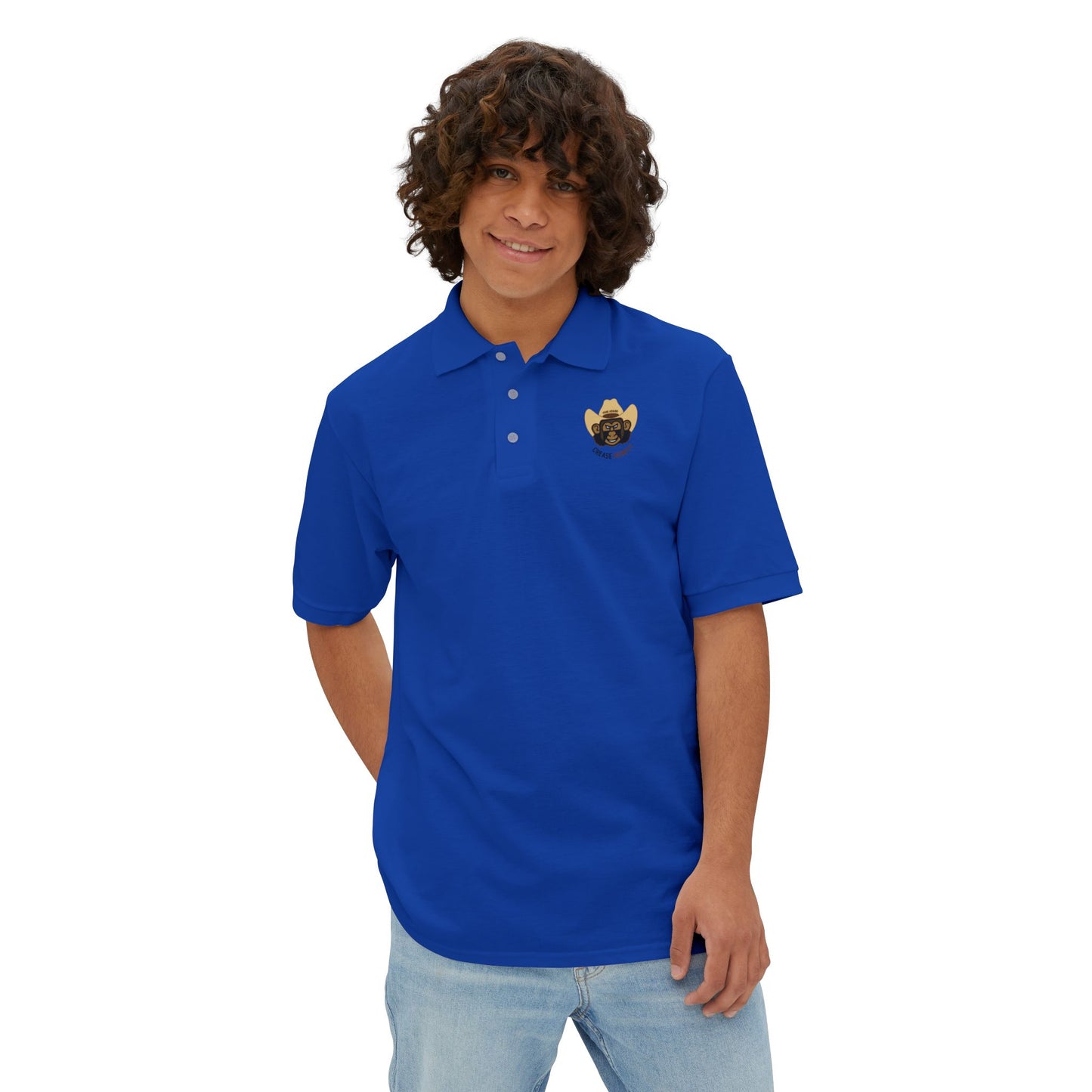 "Crease Monkey" Men's Polo