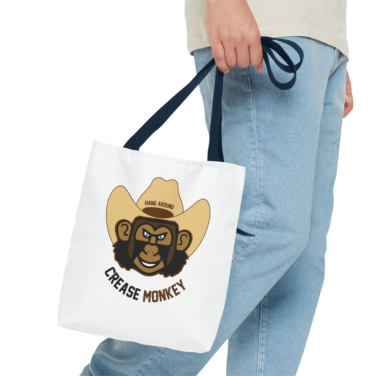 "Crease Monkey" Tote Bag