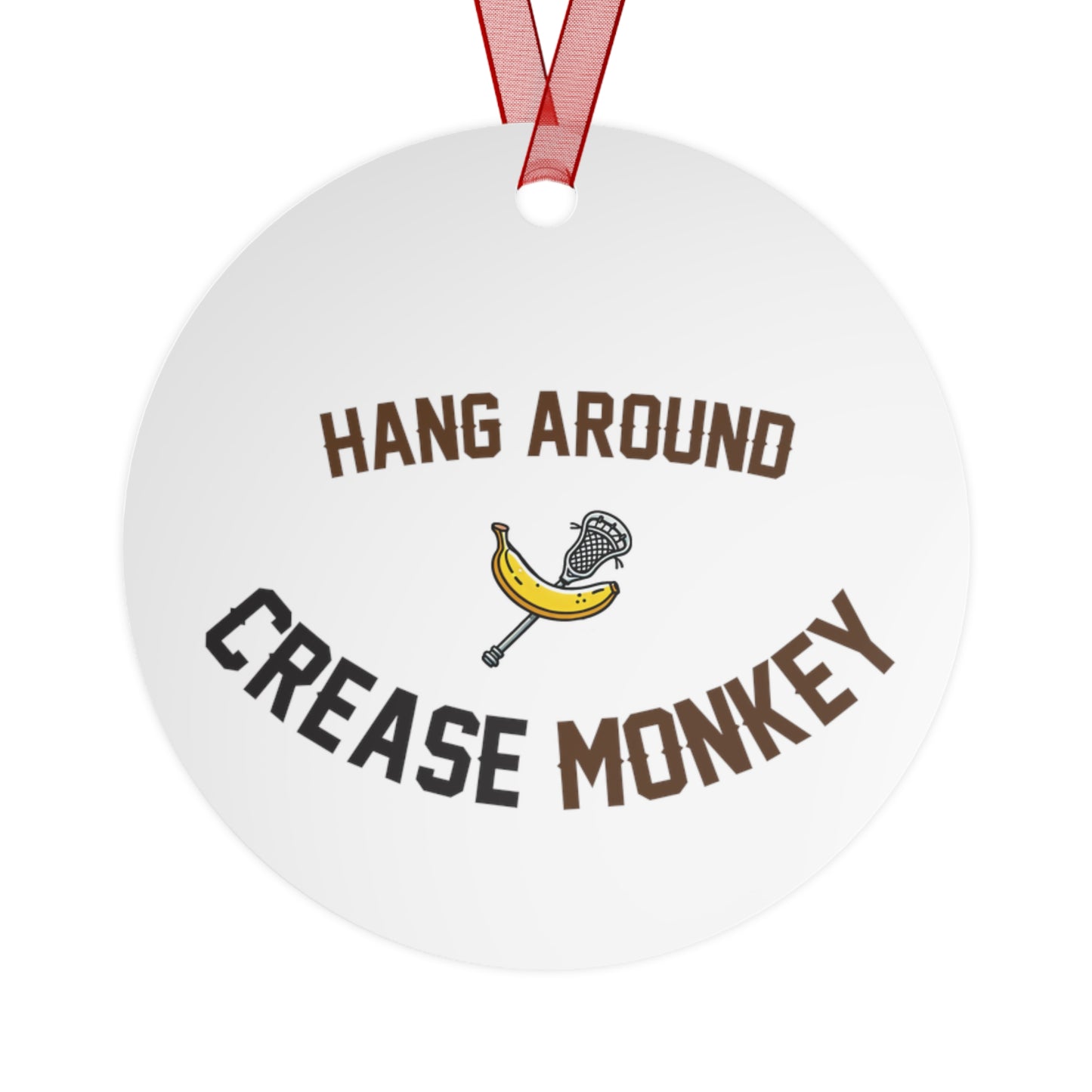 "Crease Monkey" Metal Ornaments