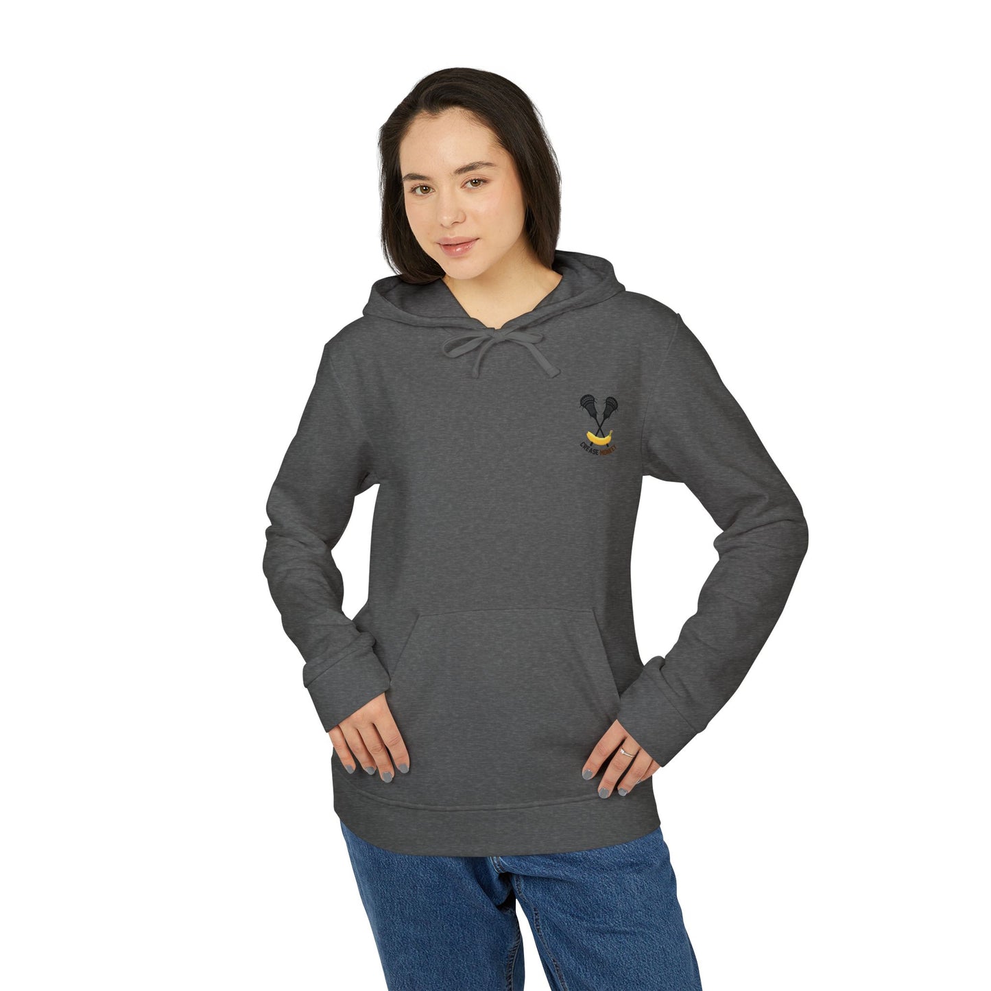 "Banana Lacrosse Sticks" adidas Unisex Fleece Hoodie