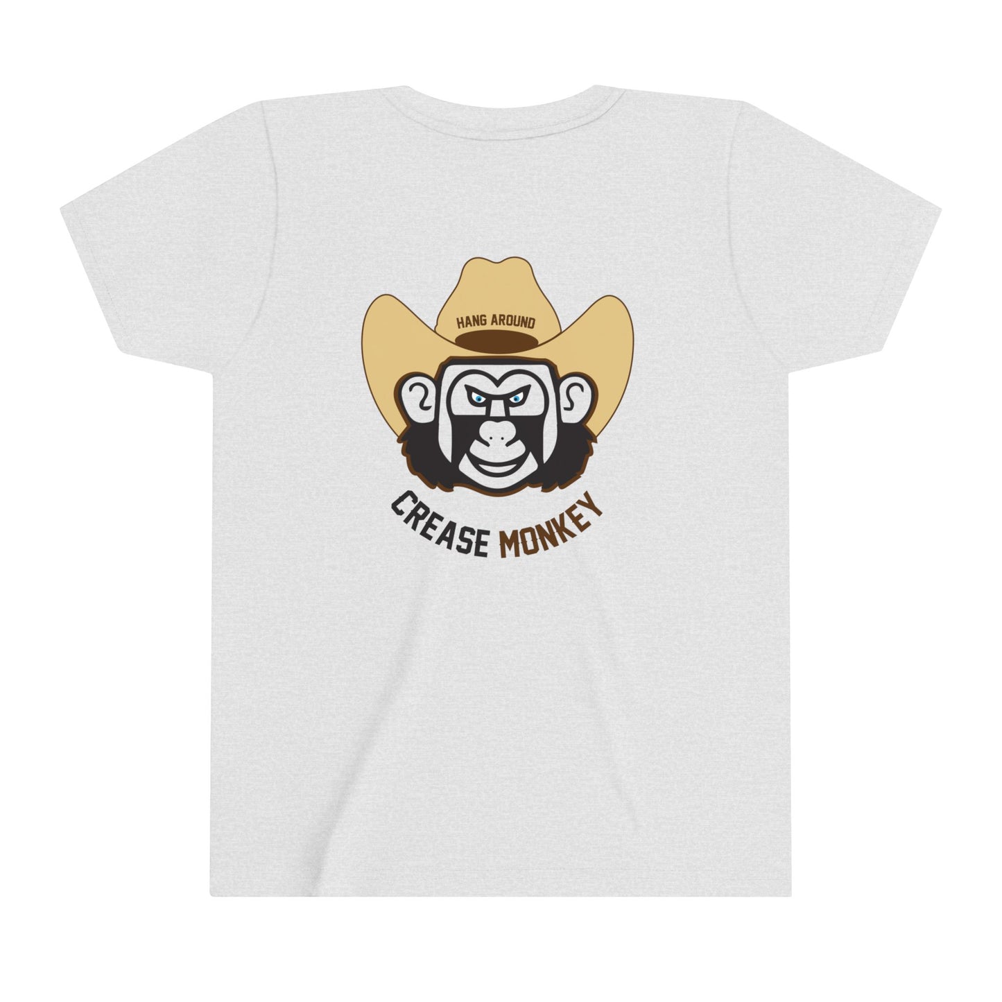 "Crease Monkey Transparent" Youth Tee