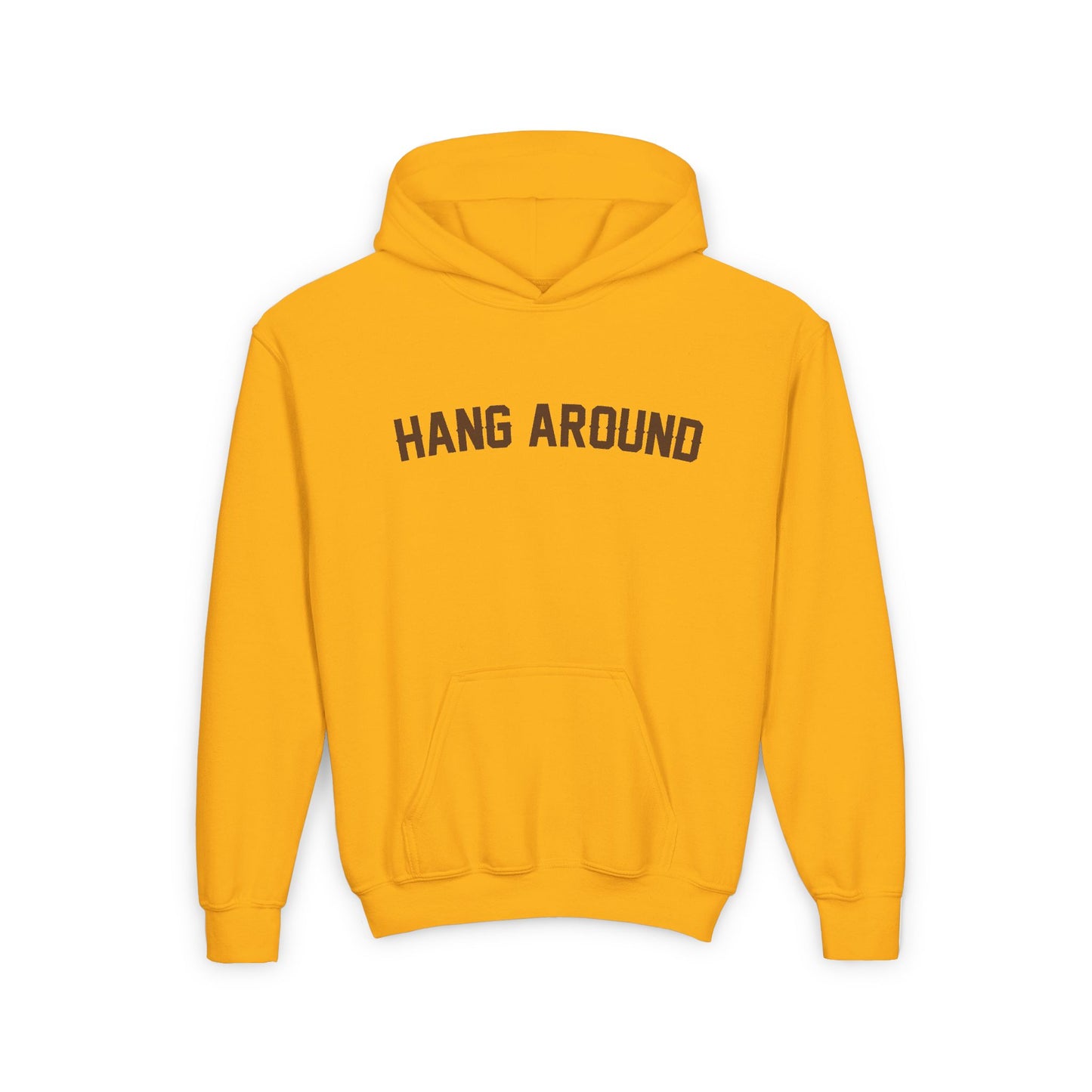 "Hang Around Crease Monkey" Youth Heavy Blend Hooded Sweatshirt