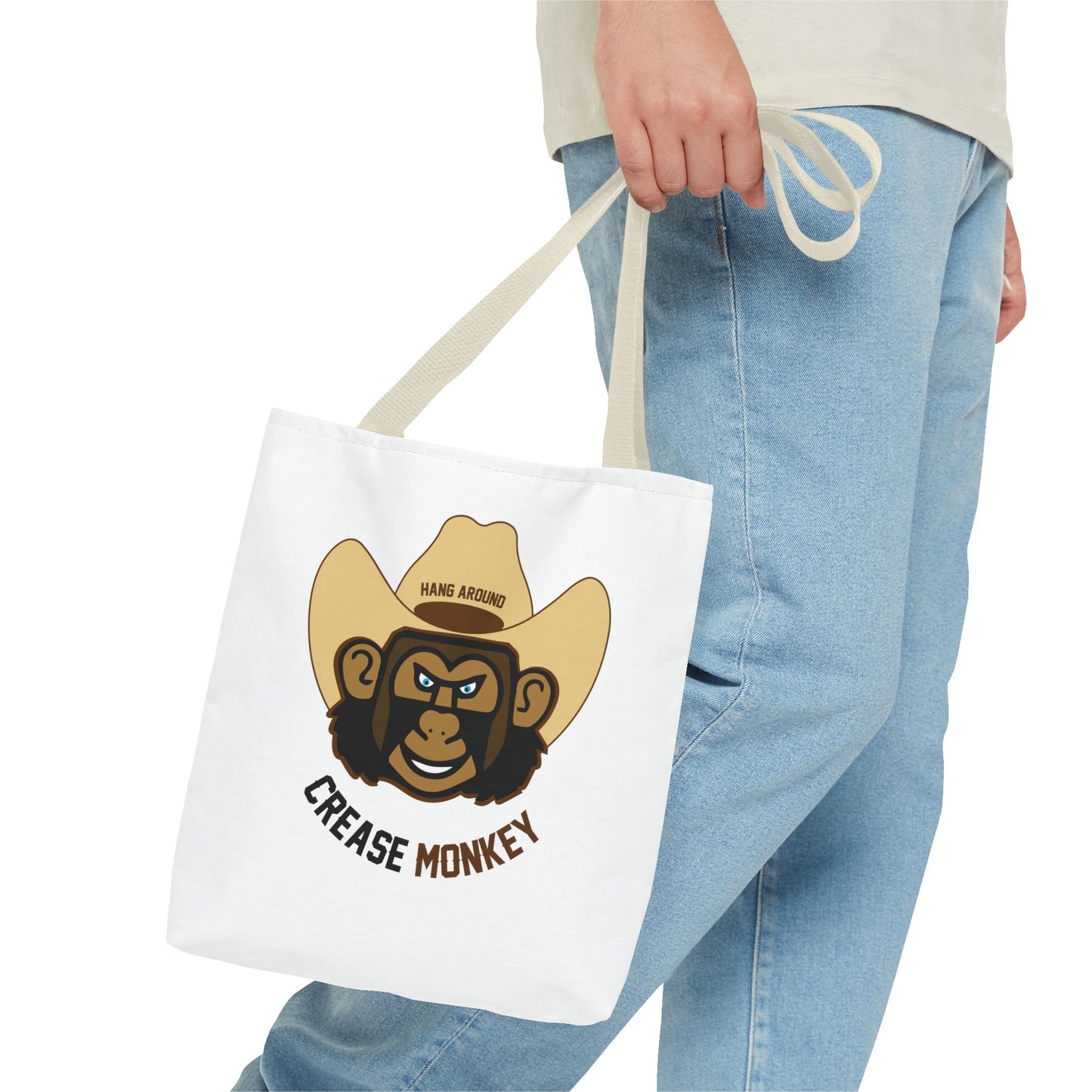 "Crease Monkey" Tote Bag