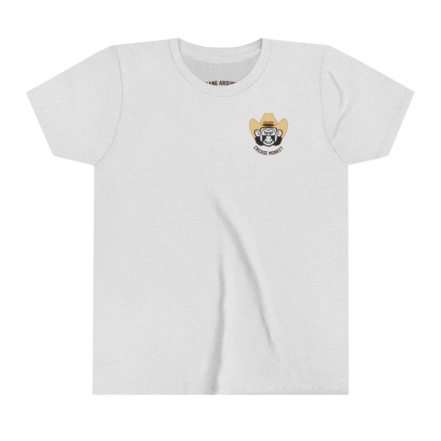 "Crease Monkey Transparent" Youth Tee