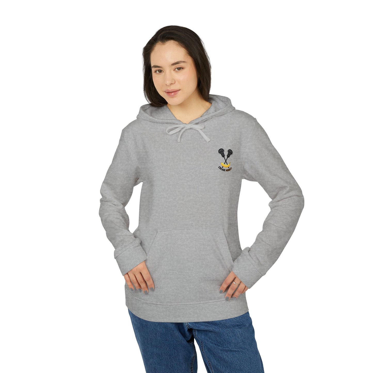 "Banana Lacrosse Sticks" adidas Unisex Fleece Hoodie