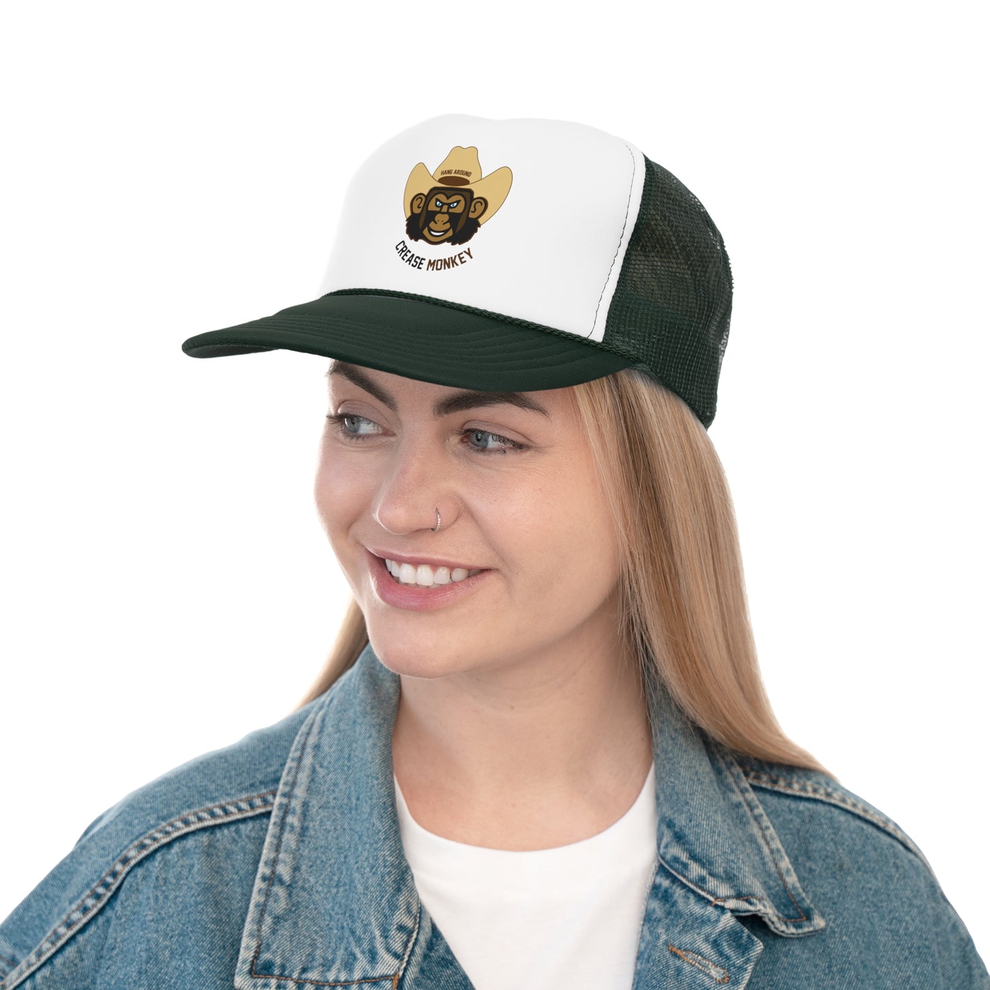 "Crease Monkey" Trucker Cap