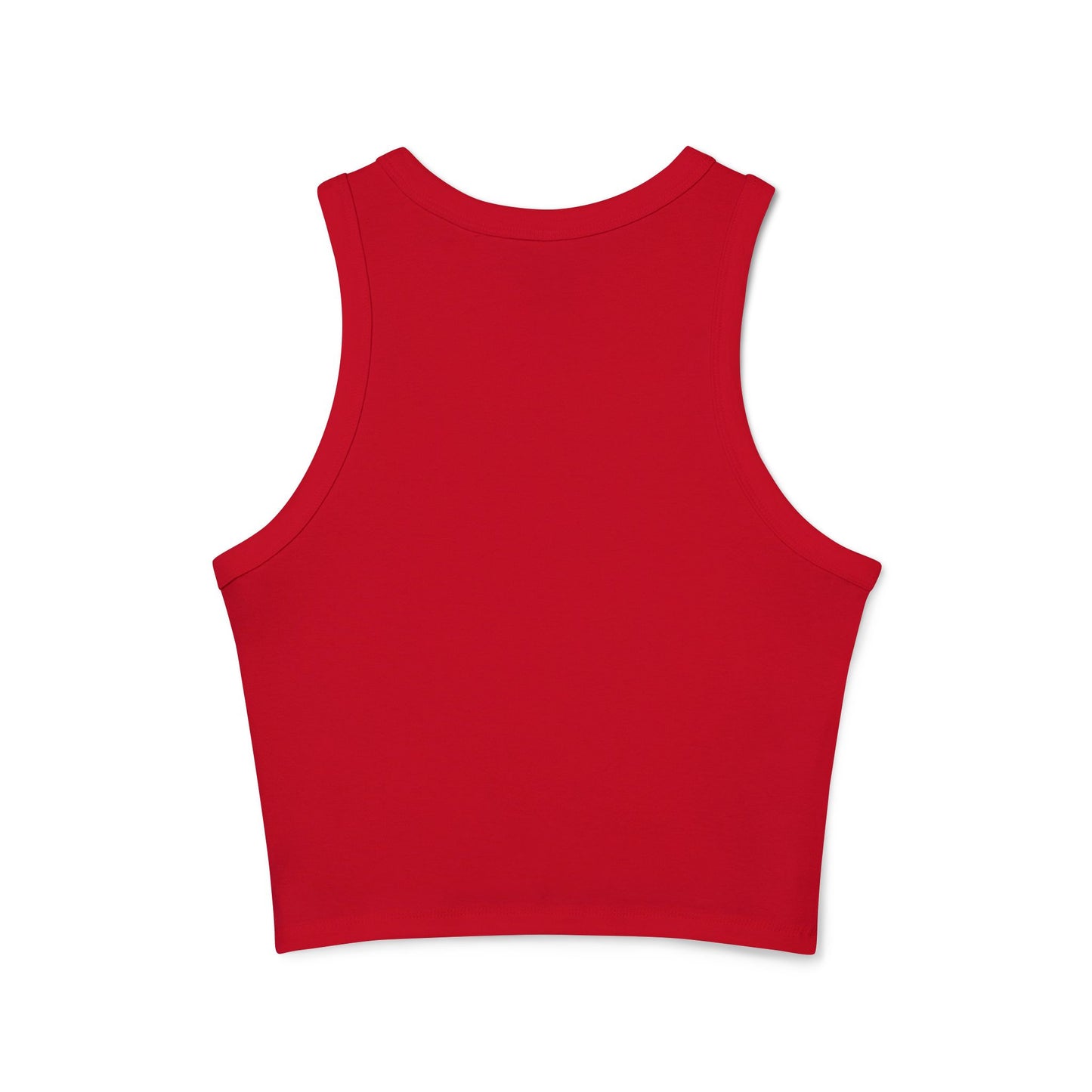 "Crease Monkey" Women's Micro Rib Racer Tank Top