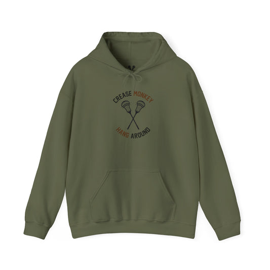 "Hang Around Lacrosse Sticks" Heavy Blend™ Hooded Sweatshirt