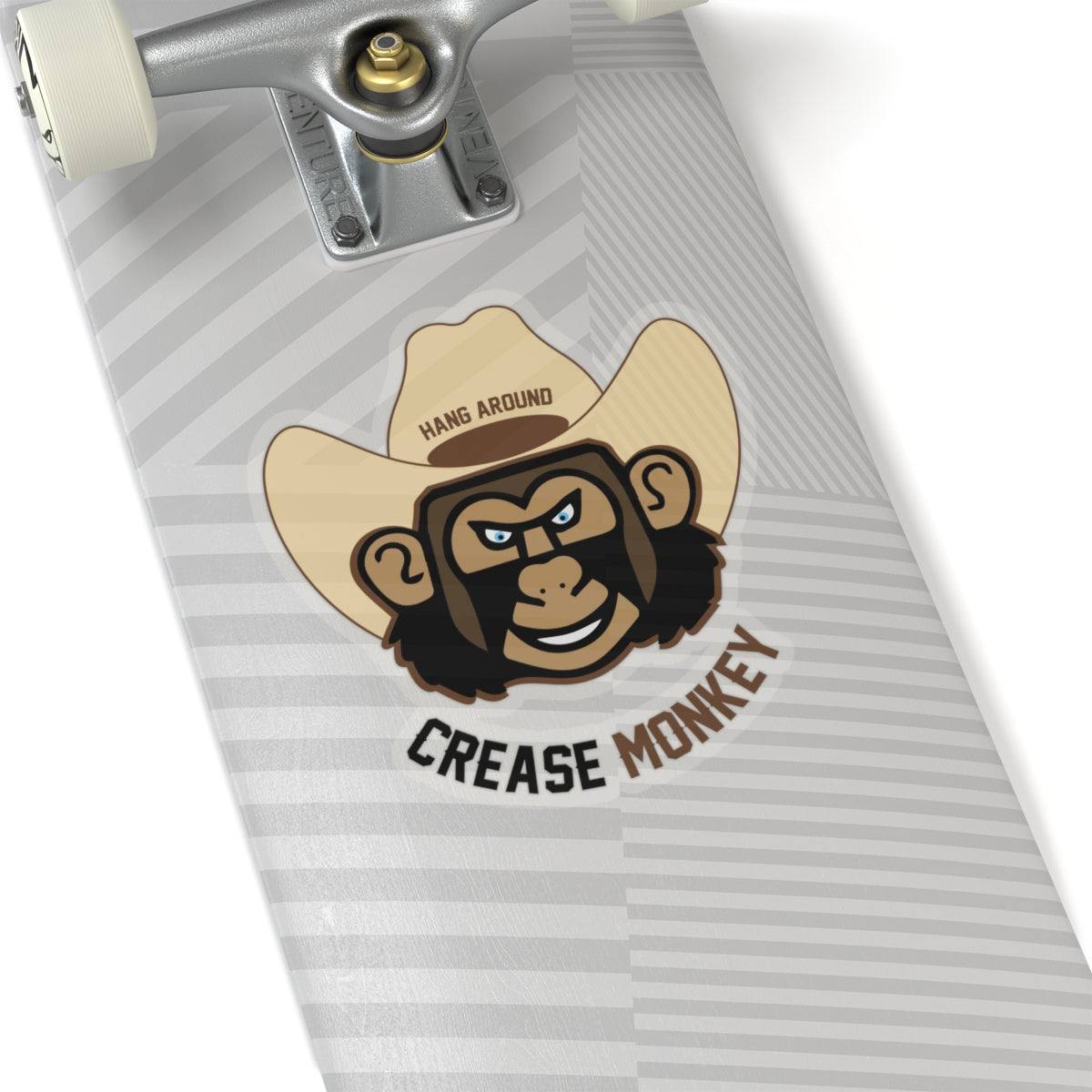 "Crease Monkey" Kiss-Cut Stickers