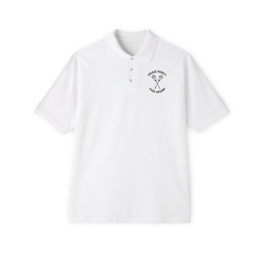 "Hang Around Lacrosse Sticks" Men's Polo