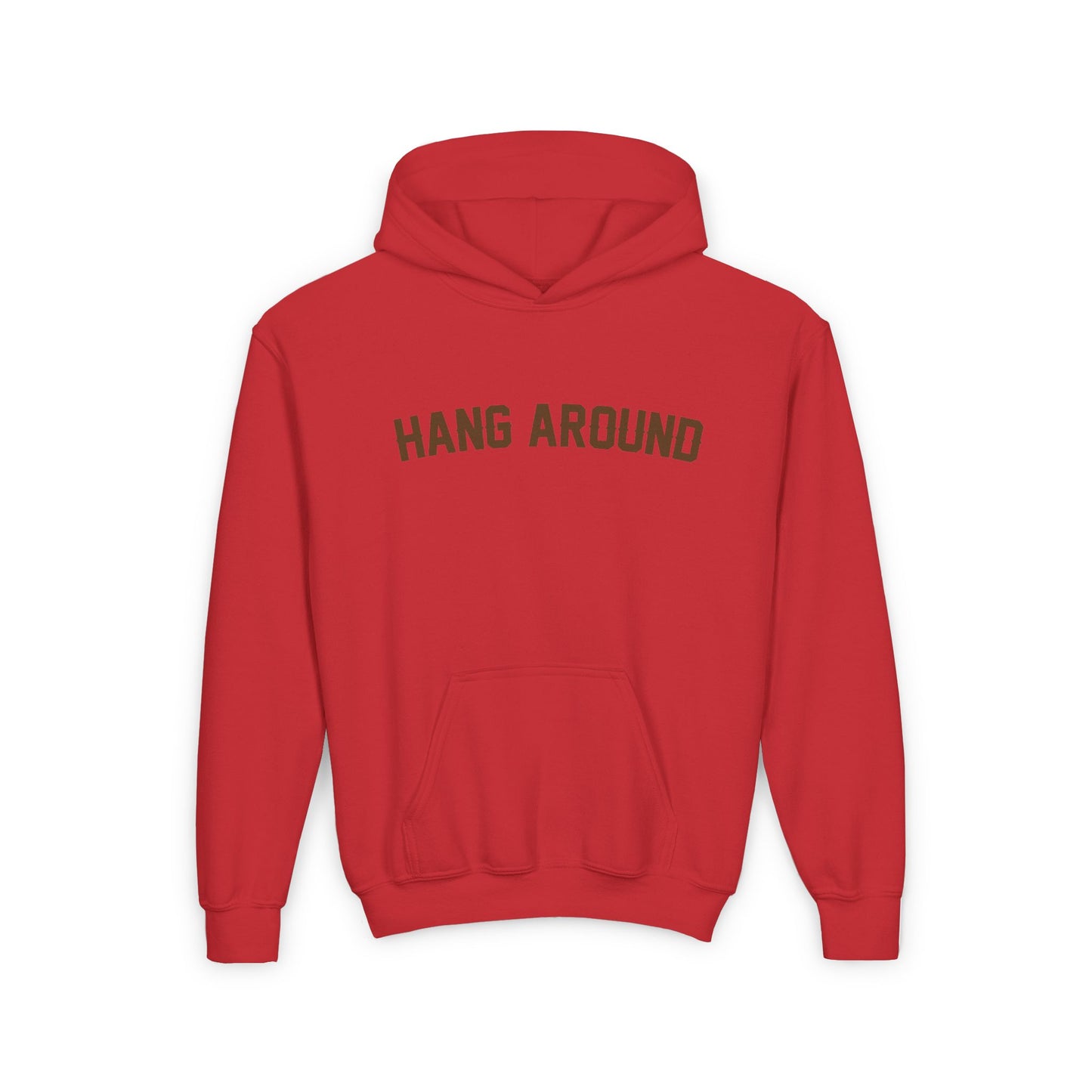 "Hang Around Crease Monkey" Youth Heavy Blend Hooded Sweatshirt