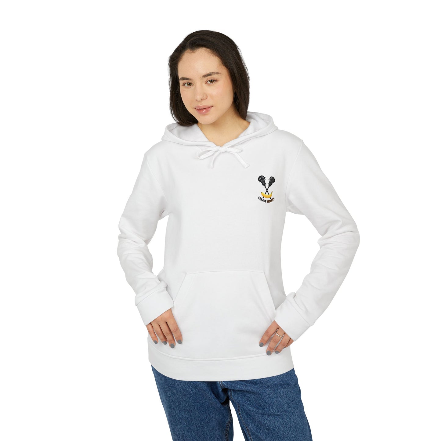 "Banana Lacrosse Sticks" adidas Unisex Fleece Hoodie