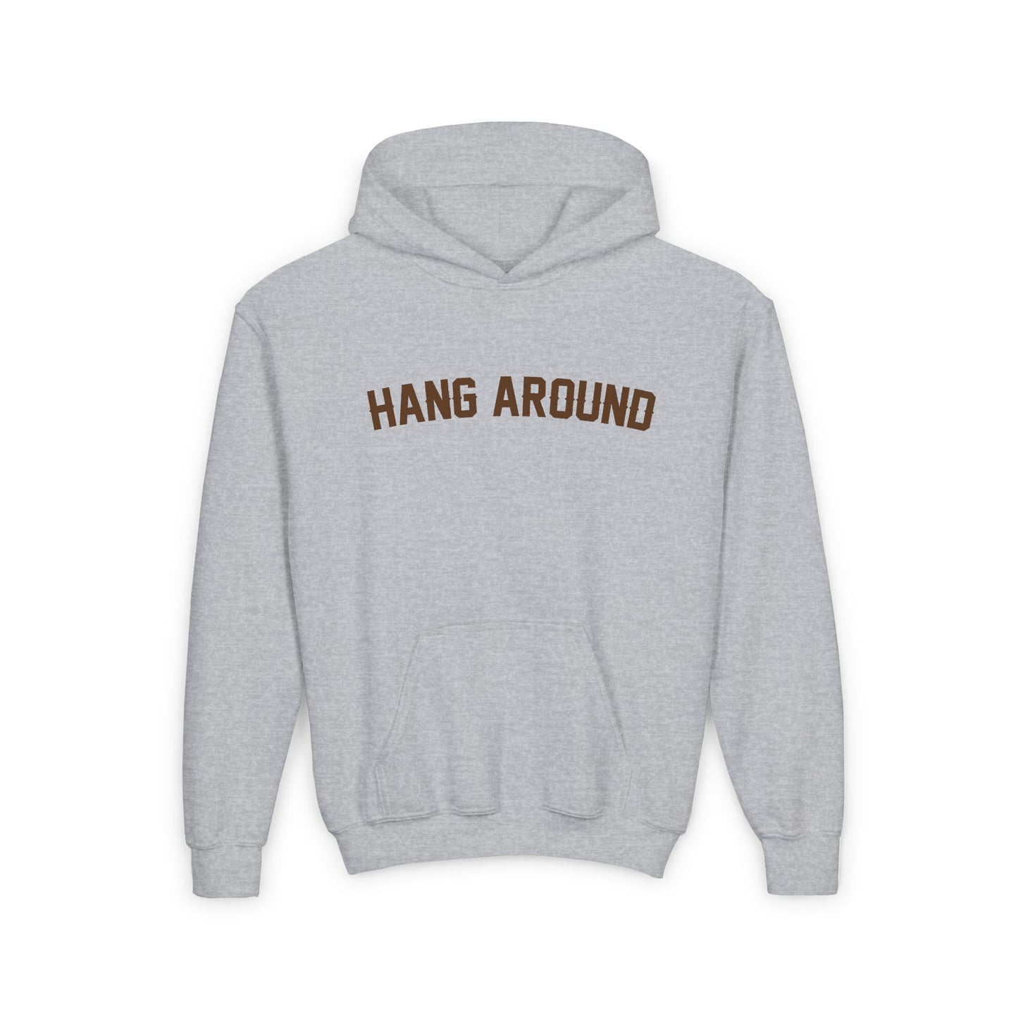 "Hang Around Crease Monkey" Youth Heavy Blend Hooded Sweatshirt