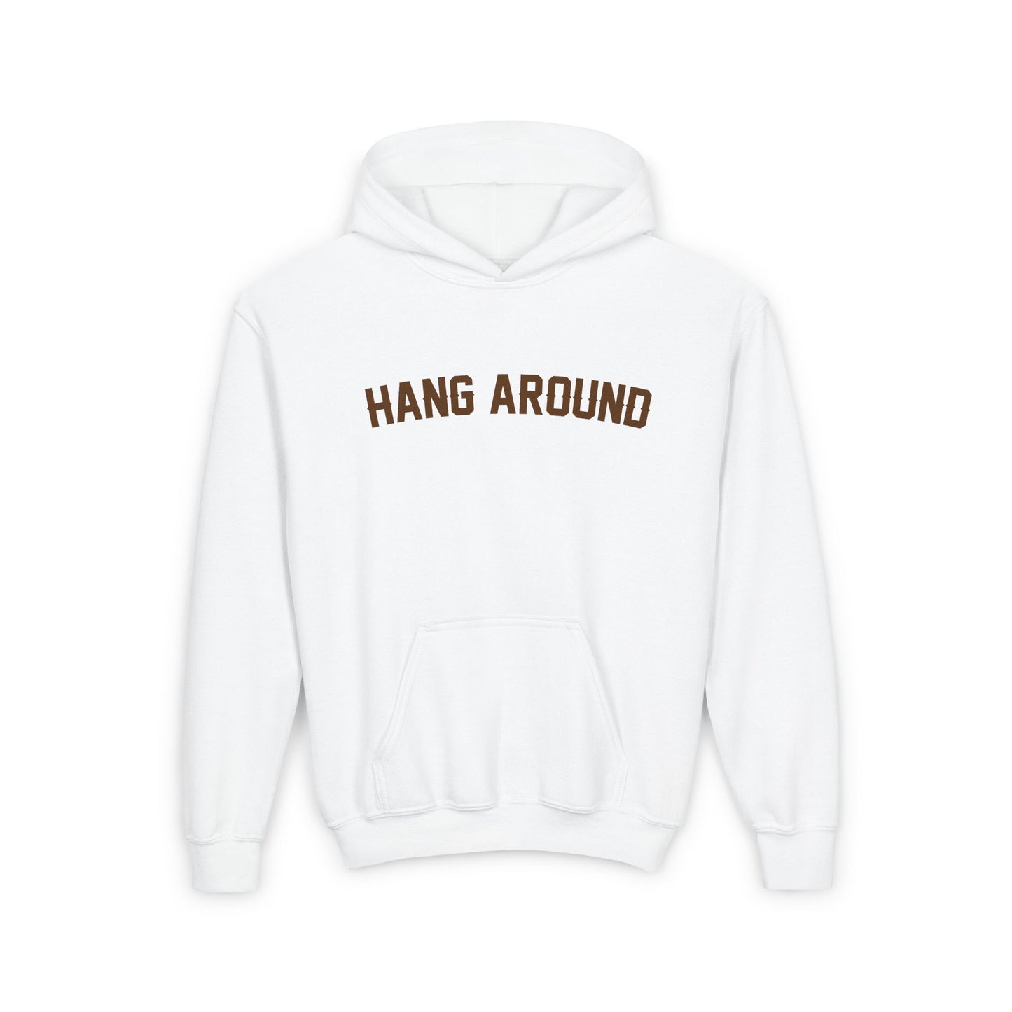 "Hang Around Crease Monkey" Youth Heavy Blend Hooded Sweatshirt